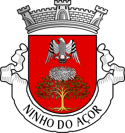 Brasão da antiga freguesia de Ninho do Açor - Ninho do Açor former civil parish, coat-of-arms