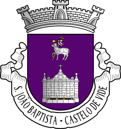 Brasão da freguesia de São João Baptista - São João Baptista civil parish, coat-of-arms Brasão da freguesia de São João Baptista - São João Baptista civil parish, coat-of-arms