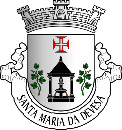 Brasão da freguesia de Santa Maria da Devesa - Santa Maria da Devesa civil parish, coat-of-arms