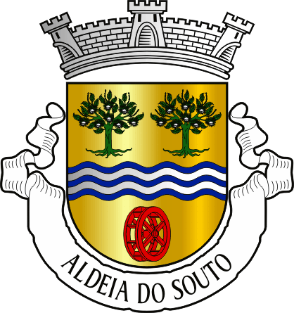 Brasão da antiga freguesia de Aldeia do Souto - Aldeia do Souto former civil parish, coat-of-arms Brasão da antiga freguesia de Aldeia do Souto - Aldeia do Souto former civil parish, coat-of-arms