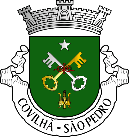 Brasão da antiga freguesia da Covilhã (São Pedro) - Covilhã (São Pedro) former civil parish, coat-of-arms Brasão da antiga freguesia da Covilhã (São Pedro) - Covilhã (São Pedro) former civil parish, coat-of-arms