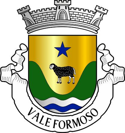 Brasão da antiga freguesia de Vale Formoso - Vale Formoso former civil parish, coat-of-arms