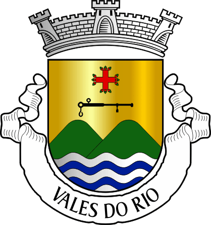 Brasão da antiga freguesia de Vales do Rio - Vales do Rio former civil parish, coat-of-arms Brasão da antiga freguesia de Vales do Rio - Vales do Rio former civil parish, coat-of-arms