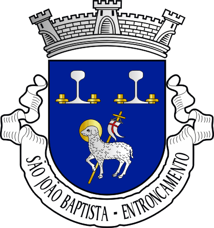 Brasão da freguesia de São João Baptista - São João Baptista civil parish, coat-of-arms Brasão da freguesia de São João Baptista - São João Baptista civil parish, coat-of-arms