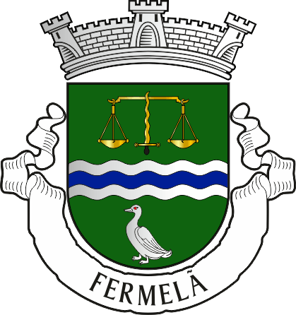 Brasão da antiga freguesia de Fermelã - Fermelã former civil parish, coat-of-arms Brasão da antiga freguesia de Fermelã - Fermelã former civil parish, coat-of-arms