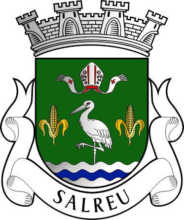 Brasão da freguesia de Salreu - Salreu  civil parish, coat-of-arms