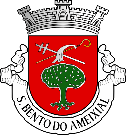 Brasão da antiga freguesia de São Bento do Ameixial - São Bento do Ameixial former civil parish, coat-of-arms