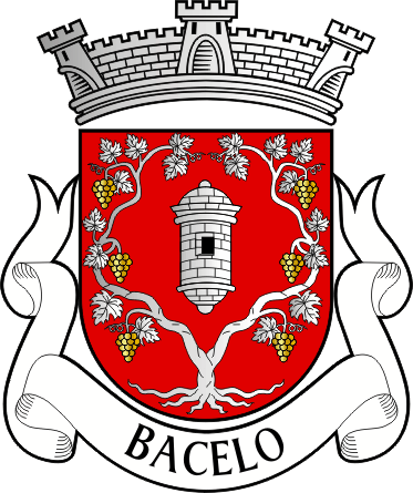 Brasão da antiga freguesia de Bacelo - Bacelo former civil parish, coat-of-arms Brasão da antiga freguesia de Bacelo - Bacelo former civil parish, coat-of-arms