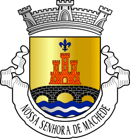Brasão da freguesia de Nossa Senhora de Machede - Nossa Senhora de Machede civil parish, coat-of-arms