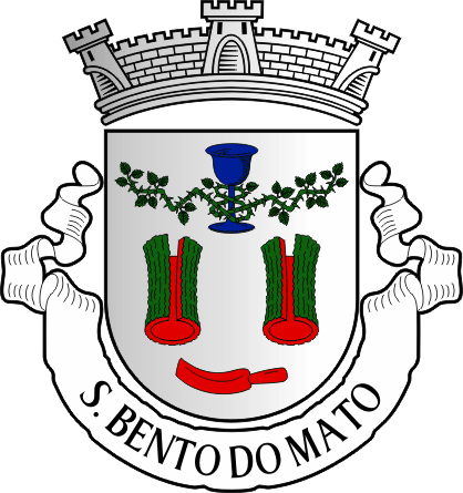Brasão da freguesia de São Bento do Mato - São Bento do Mato civil parish, coat-of-arms