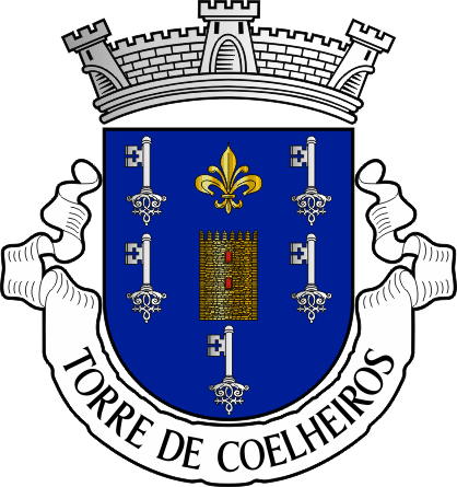 Brasão da freguesia de Torre de Coelheiros - Torre de Coelheiros civil parish, coat-of-arms