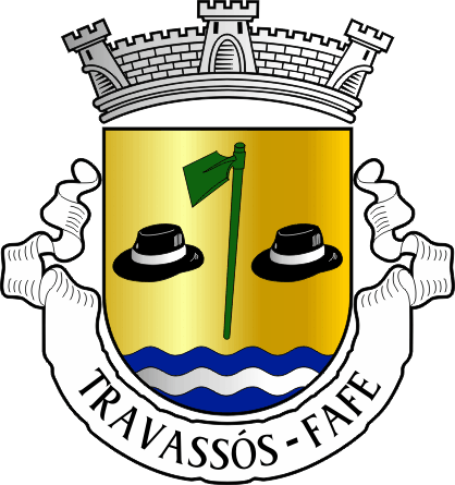 Brasão da freguesia de Travassós - Travassós civil parish, coat-of-arms Brasão da freguesia de Travassós - Travassós civil parish, coat-of-arms