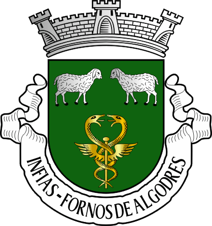 Brasão da freguesia de Infias - Infias civil parish, coat-of-arms Brasão da freguesia de Infias - Infias civil parish, coat-of-arms