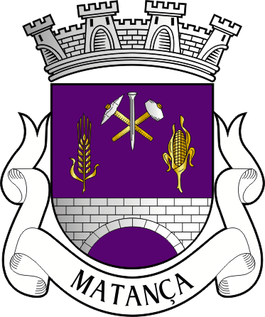 Brasão da freguesia de Matança - Matança civil parish, coat-of-arms Brasão da freguesia de Matança - Matança civil parish, coat-of-arms