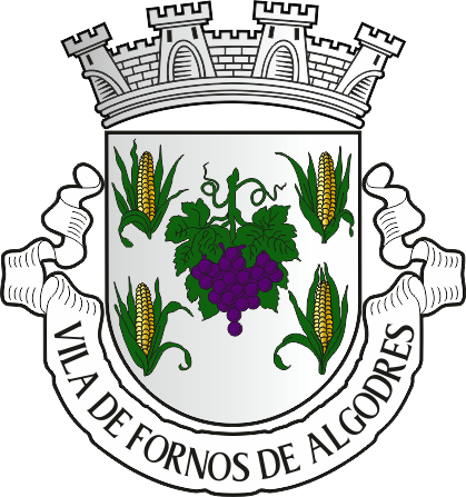 Brasão do município de Fornos de Algodres - Fornos de Algodres municipality coat-of-arms
