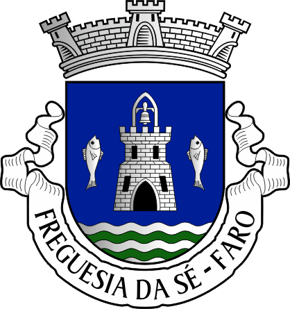 Brasão da antiga freguesia de Faro (Sé) - Faro (Sé) former civil parish, coat-of-arms