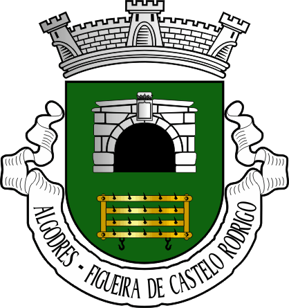 Brasão da antiga freguesia de Algodres - Algodres former civil parish, coat-of-arms