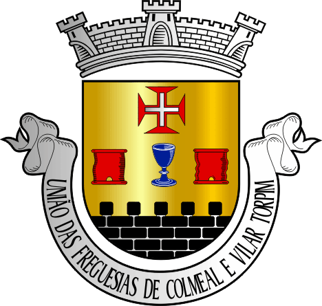 Brasão da União das freguesias de Colmeal e Vilar Torpim - Colmeal and Vilar Torpim civil parishes union coat-of-arms Brasão da União das freguesias de Colmeal e Vilar Torpim - Colmeal and Vilar Torpim civil parishes union coat-of-arms