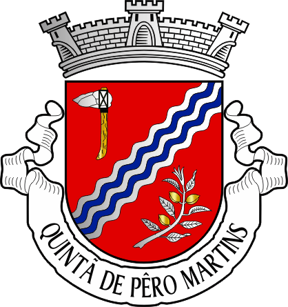 Brasão da antiga freguesia de Quintã de Pêro Martins - Quintã de Pêro Martins former civil parish, coat-of-arms Brasão da antiga freguesia de Quintã de Pêro Martins - Quintã de Pêro Martins former civil parish, coat-of-arms