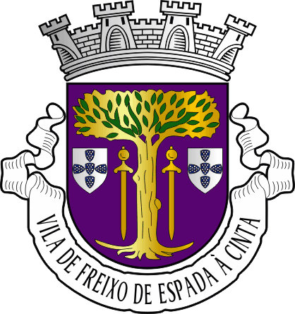 Brasão do município de Freixo de Espada à Cinta - Freixo de Espada à Cinta municipality coat-of-arms