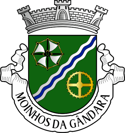 Brasão da freguesia de Moinhos da Gândara - Moinhos da Gândara civil parish, coat-of-arms Brasão da freguesia de Moinhos da Gândara - Moinhos da Gândara civil parish, coat-of-arms