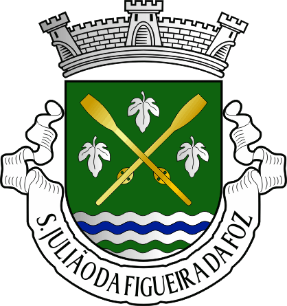 Brasão da antiga freguesia de São Julião da Figueira da Foz - São Julião da Figueira da Foz former civil parish, coat-of-arms Brasão da antiga freguesia de São Julião da Figueira da Foz - São Julião da Figueira da Foz former civil parish, coat-of-arms