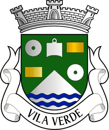Brasão da freguesia de Vila Verde - Vila Verde civil parish, coat-of-arms