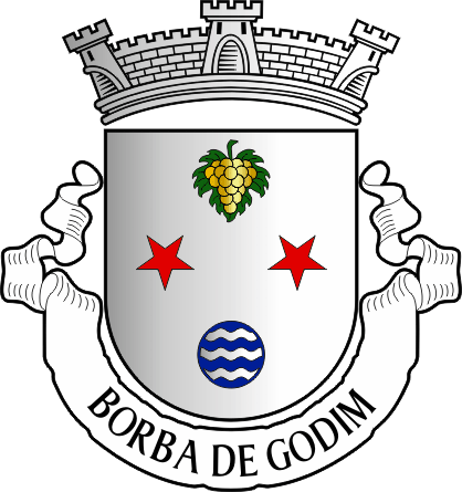 Brasão da antiga freguesia de Borba de Godim - Borba de Godim former civil parish, coat-of-arms Brasão da antiga freguesia de Borba de Godim - Borba de Godim former civil parish, coat-of-arms