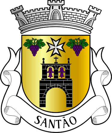 Brasão da antiga freguesia de Santão - Santão former civil parish, coat-of-arms Brasão da antiga freguesia de Santão - Santão former civil parish, coat-of-arms