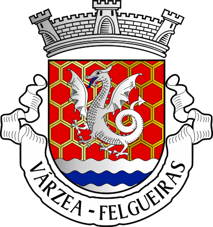 Brasão da antiga freguesia de Várzea - Várzea former civil parish, coat-of-arms