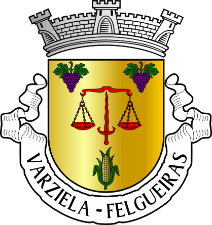 Brasão da antiga freguesia de Varziela - Varziela former civil parish, coat-of-arms Brasão da antiga freguesia de Varziela - Varziela former civil parish, coat-of-arms