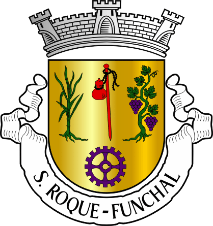 Brasão da freguesia de São Roque - São Roque civil parish, coat-of-arms Brasão da freguesia de São Roque - São Roque civil parish, coat-of-arms
