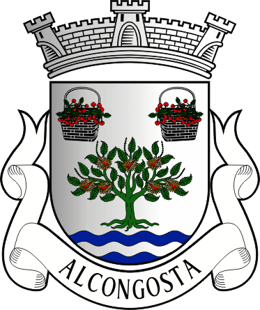 Brasão da freguesia de Alcongosta - Alcongosta civil parish, coat-of-arms Brasão da freguesia de Alcongosta - Alcongosta civil parish, coat-of-arms