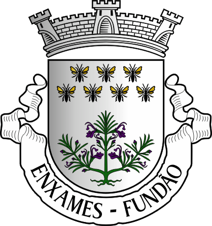 Brasão da freguesia de Enxames - Enxames civil parish, coat-of-arms