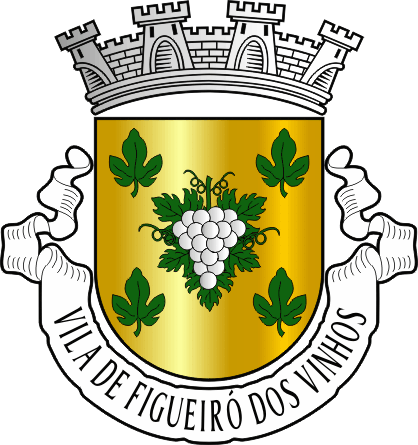 Brasão do município de Figueiró dos Vinhos - Figueiró dos Vinhos municipality coat-of-arms Brasão do município de Figueiró dos Vinhos - Figueiró dos Vinhos municipality coat-of-arms