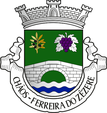 Brasão da freguesia de Chãos - Chãos civil parish, coat-of-arms