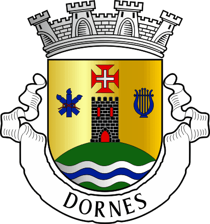 Brasão da antiga freguesia de Dornes - Dornes former civil parish, coat-of-arms
