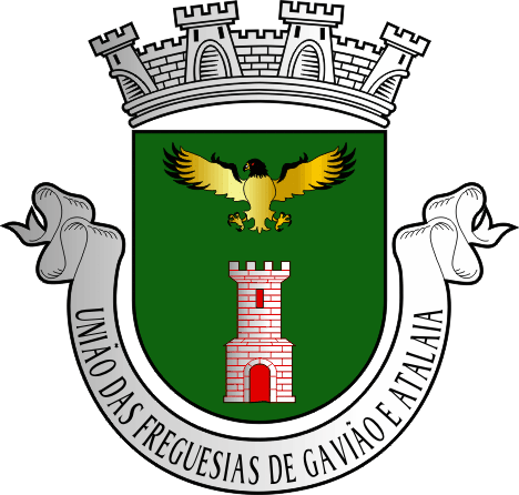 Brasão da União das freguesias de Gavião e Atalaia - Gavião and Atalaia civil parishes union coat-of-arms