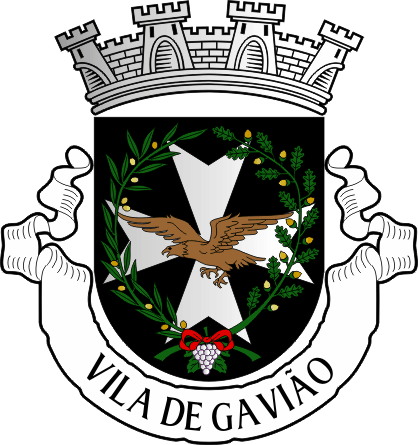 Brasão do município de Gavião - Gavião municipality coat-of-arms