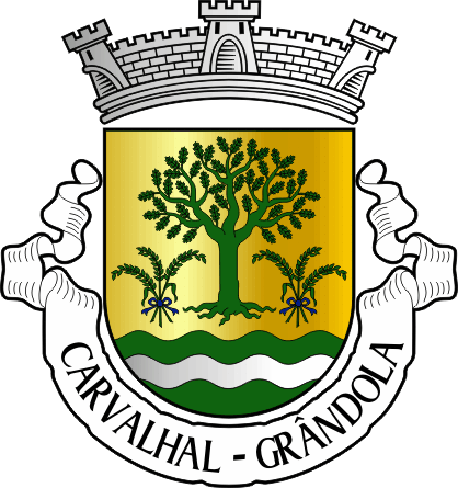 Brasão da freguesia de Carvalhal - Carvalhal civil parish, coat-of-arms