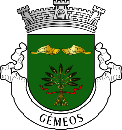 Brasão da antiga freguesia de Gémeos - Gémeos former civil parish, coat-of-arms