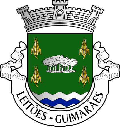 Brasão da antiga freguesia de Leitões - Leitões former civil parish, coat-of-arms