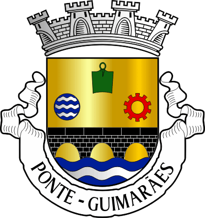Brasão da freguesia de Ponte - Ponte civil parish, coat-of-arms Brasão da freguesia de Ponte - Ponte civil parish, coat-of-arms