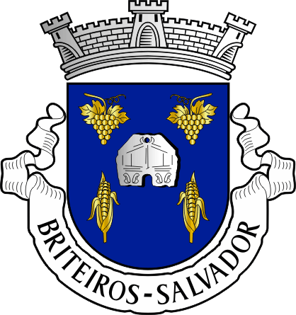 Brasão da antiga freguesia de Briteiros (Salvador) - Briteiros (Salvador) former civil parish, coat-of-arms Brasão da antiga freguesia de Briteiros (Salvador) - Briteiros (Salvador) former civil parish, coat-of-arms