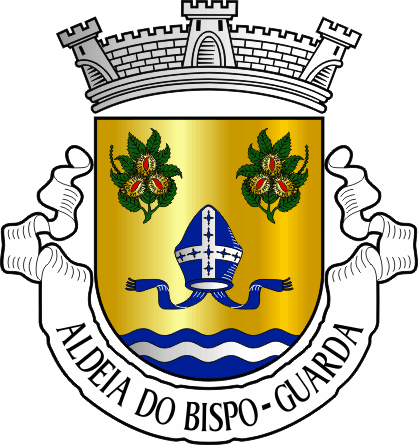 Brasão da freguesia de Aldeia do Bispo - Aldeia do Bispo civil parish, coat-of-arms