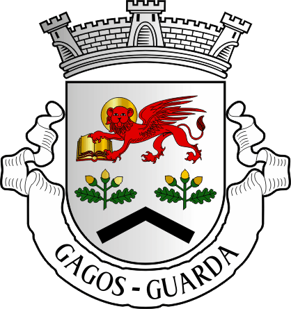 Brasão da antiga freguesia de Gagos - Gagos former civil parish, coat-of-arms
