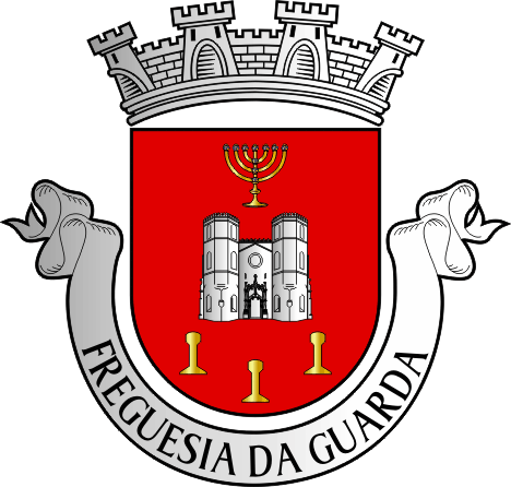 Brasão da Freguesia da Guarda - Guarda civil parish, coat-of-arms