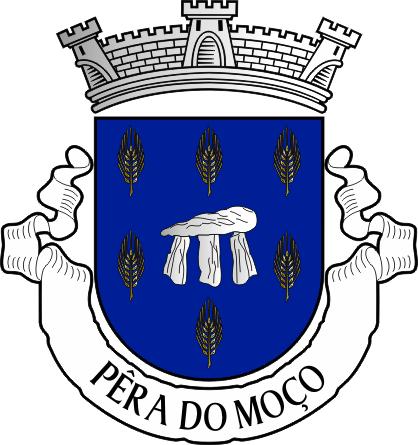 Brasão da freguesia de Pêra do Moço - Pêra do Moço civil parish, coat-of-arms Brasão da freguesia de Pêra do Moço - Pêra do Moço civil parish, coat-of-arms