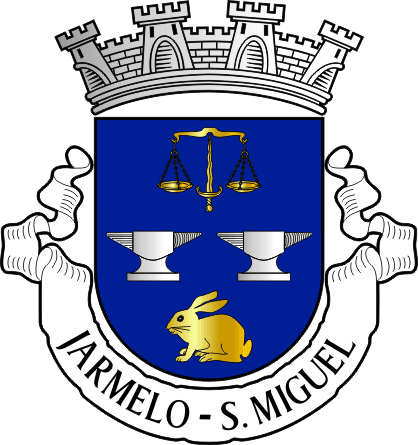 Brasão da antiga freguesia de Jarmelo (São Miguel) - Jarmelo (São Miguel) former civil parish, coat-of-arms Brasão da antiga freguesia de Jarmelo (São Miguel) - Jarmelo (São Miguel) former civil parish, coat-of-arms