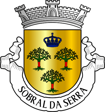 Brasão da freguesia de Sobral da Serra - Sobral da Serra civil parish, coat-of-arms Brasão da freguesia de Sobral da Serra - Sobral da Serra civil parish, coat-of-arms